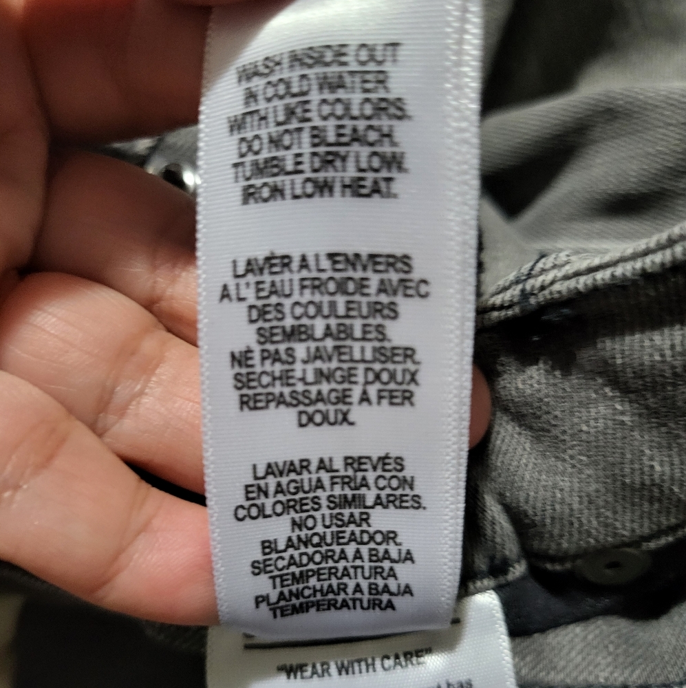 Good American Good Waist Grey‎ Jeans size 25 - Picture 5 of 7